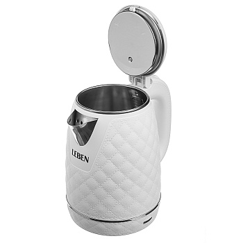 Чайник электрический 1.8л 1500Вт нержавеющая сталь пластик