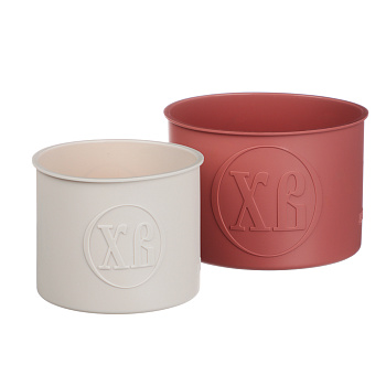 Набор форм силиконовых для кекса 2пр 10х8см 13х9см