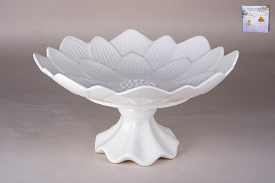 Блюдо на ножке 36х36х17см