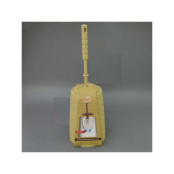 Ёршик для туалета РАТТАН  бежевый