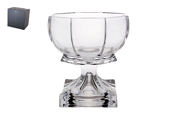 Ваза сервировочная на ножке 17х9х15.5см