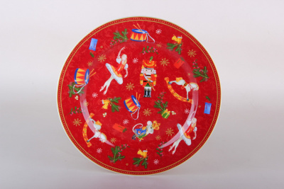 Тарелка обеденная 24см Щелкунчик и мышиный король