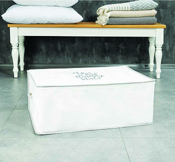 Кофр для хранения с ручками cosy 750x450x450мм 150л белый