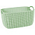 Корзина ВЯЗАНИЕ Фисташковый 4л   13x17x24см