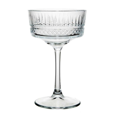 Набор бокалов для шампанского блюдце ELYSIA 260мл 4шт