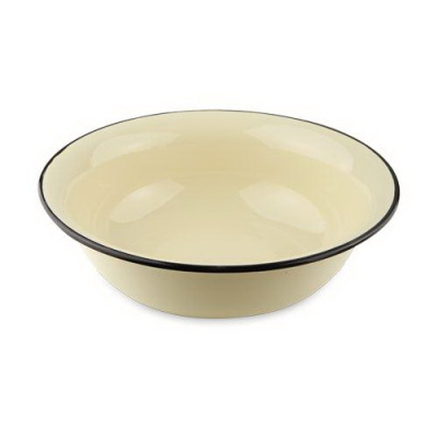 Миска эмал. 1.5л без рисунка