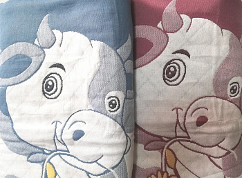 Полотенце 70*140 стеганое "Символ года"