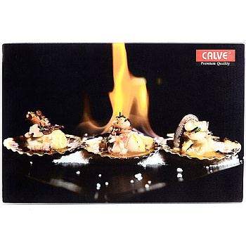 Доска разделочная "Суши. пламя"  20*30см