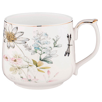 Кружка  "Стрекоза" 470мл