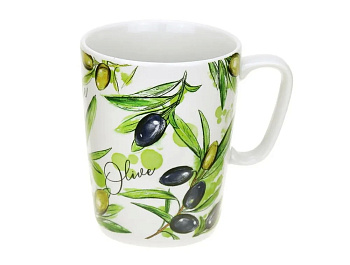 Кружка 350мл "Оливки бортовые" ф.Конус