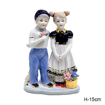 Статуэтка "Мальчик и Девочка" 15см