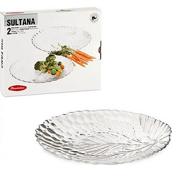 Набор овальных тарелок 2шт. СУЛТАНА 23х18см