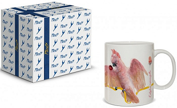 Кружка фарф. 350мл Попугаи «Розовый какаду» под.уп. Кружка фарф. 350мл Попугаи «Розовый какаду» под.уп.