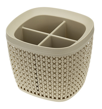 Сушилка для столовых приборов ПИРУЛА латте 170x160x140мм