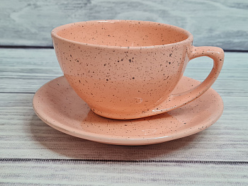 Чашка Элегант с блюдцем "Фламинго" 0.25л