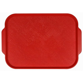 Поднос 45*35.5см красный средний