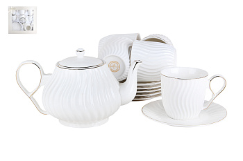 Набор чайный 6перс. 13пр. 240мл "Волна" GS01 (4)