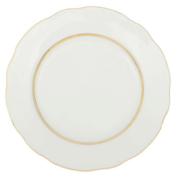 Тарелка мелкая 20cм вырезн.край "Монреаль"