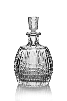 Штоф "Овальный" рис "Медовый спас" h197 d147*97мм