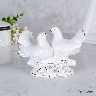 Фигурка Голуби 7х12х8см