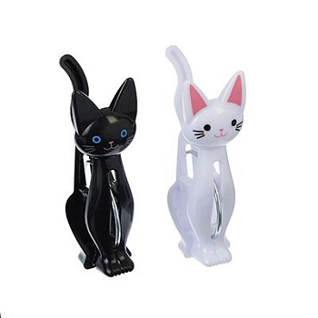 Набор прищепок 4шт. "Кошки" 2 цвета