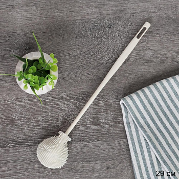 Eршик для бутылок  29см пластик силикон