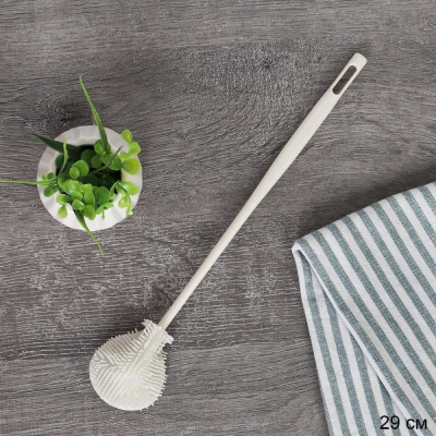 Eршик для бутылок  29см пластик силикон