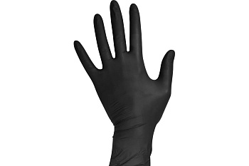 Перчатки   черные размер L 100шт