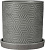 Горшок для цветов "Тринити" серый  2л