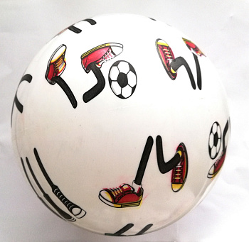 Мяч резин. 19см