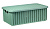 Коробка ВЯЗАНИЕ 6л с крышкой Фисташковый 125x195x350