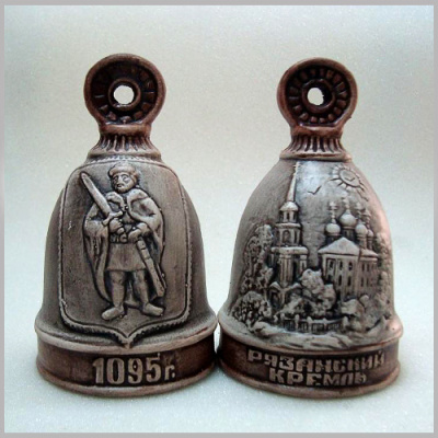 Колокольчик с гербом "Рязань"