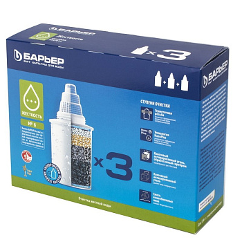 Сменная кассета "Барьер 6" (д/жестк. воды)