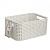 Корзина RATTAN STYLE BOX S кремовая без крышки  19*29*13см