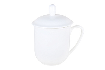 Кружка 400мл с крышкой Barista