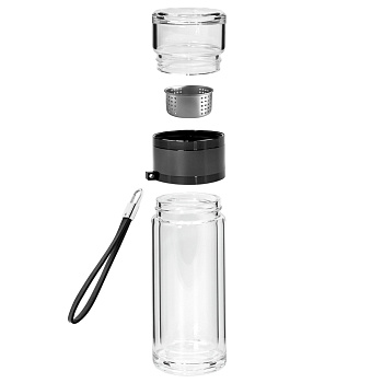 Стакан для заваривания чая с ситом 350мл