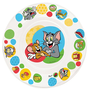 Тарелка 19.6см  "Том и Джерри"
