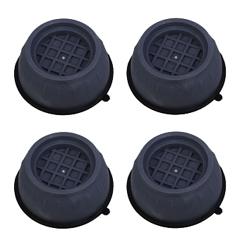 Подставки антивибрационные для бытовой техники 4шт 8x3.5см