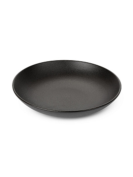 Тарелка суповая ROCK BLACK 20см