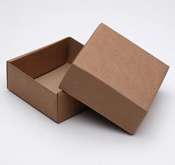 Коробка сборная 14.5*14.5*6см картон