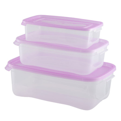 Набор контейнеров д/СВЧ 0.7, 1.2, 2.2л  прямоуг.