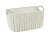 Корзинка ВЯЗАНИЕ 7л белый ротанг 17*19*29см
