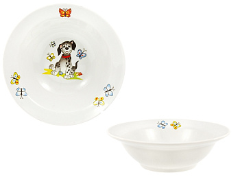 Миска 300мл "Озорные щенки"