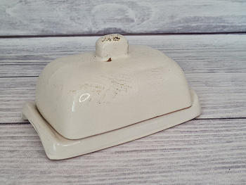 Маслёнка Русская "Шебби"  17*10*8см