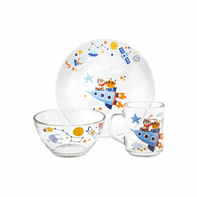 Набор для завтрака АВИАТОРЫ 3пр