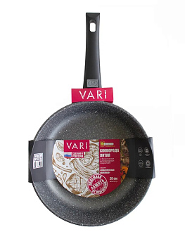 Сковорода литая 26см КЛАССИЧЕСКАЯ КАМЕННАЯ черный 15 дно 4.5 ст.3.5мм цар 6/10 Сковорода литая 26см КЛАССИЧЕСКАЯ КАМЕННАЯ черный 15 дно 4.5 ст.3.5мм цар 6/10