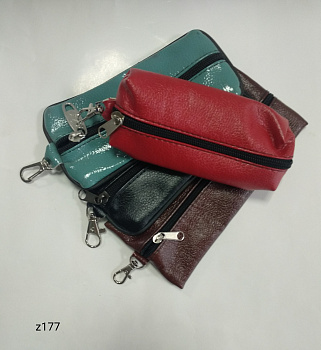 Ключница на молнии текст. 8*16см