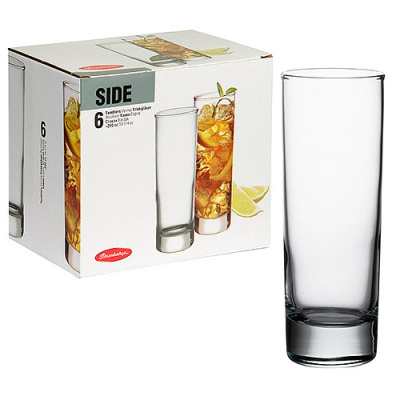 Набор стаканов 6шт. SIDE высокие 285мл