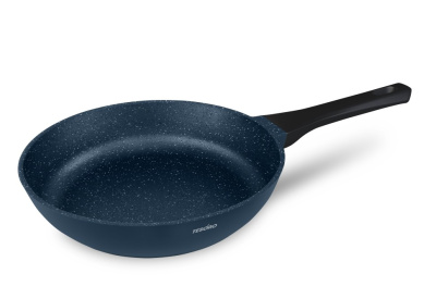 Сковорода литая 26см "Tesoro Florence total blue" ручка софт-тач 3/4.5мм (10)