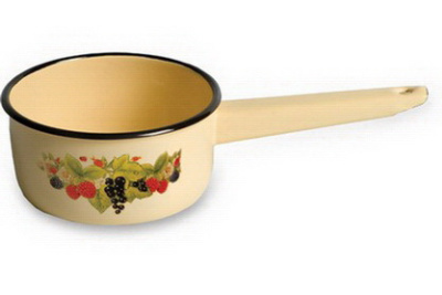 Ковш эм.  1,0л с рис.